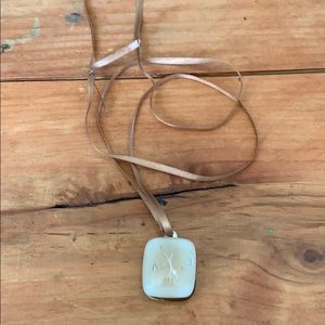 Healing energy rock necklace